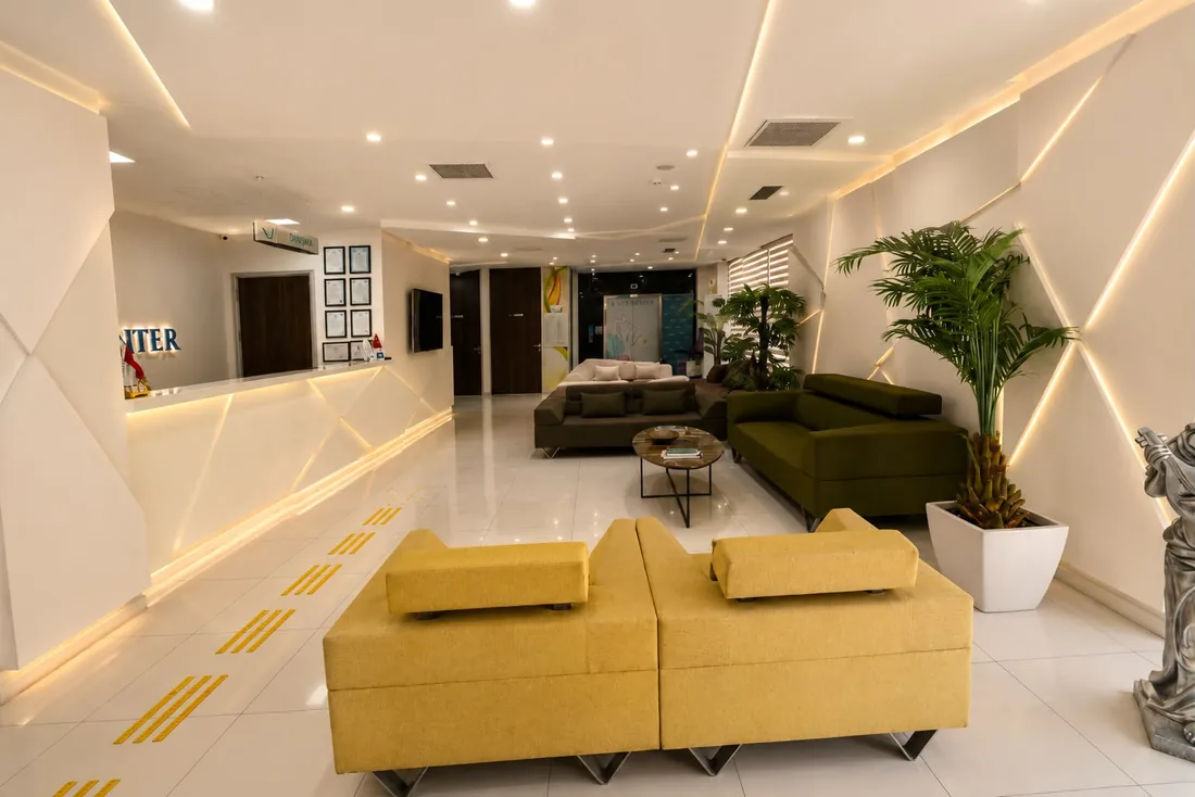 EsteCenter welcome lobby