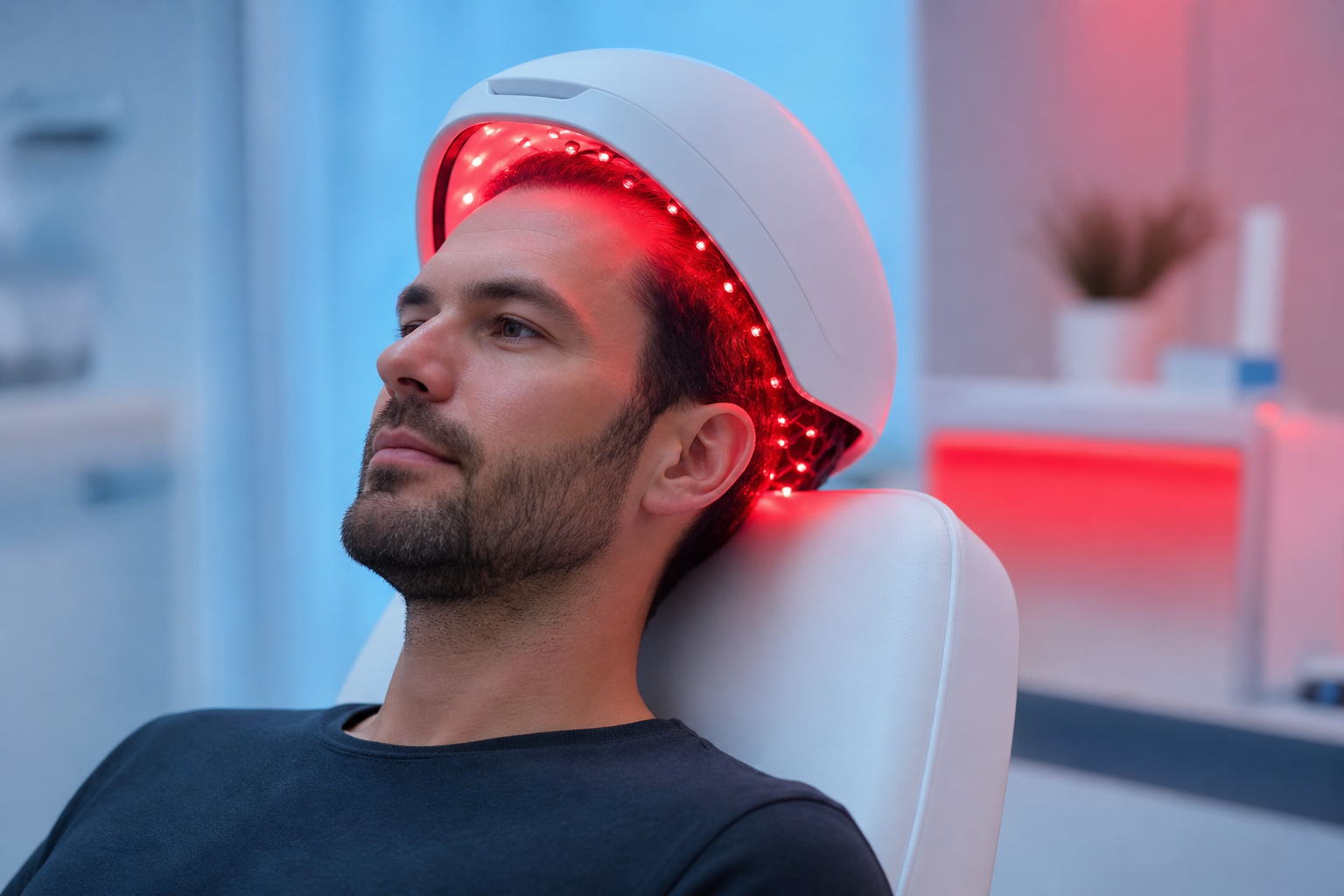 Low-level laser therapy for hair growth at EsteCenter Istanbul