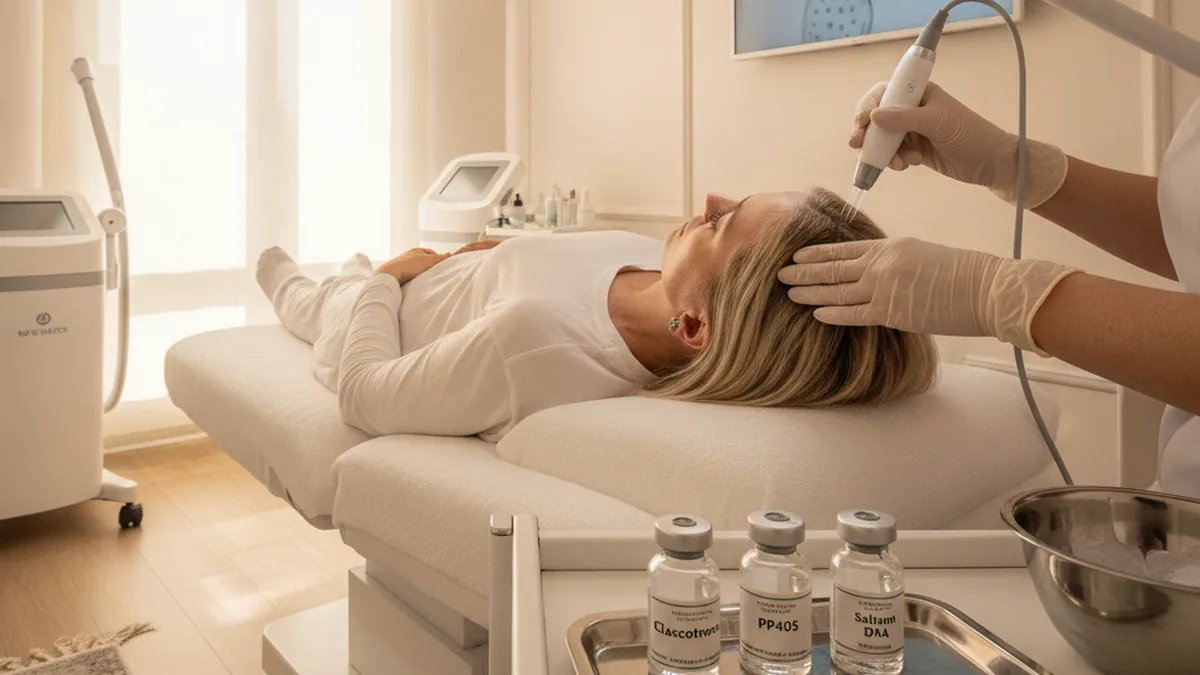 EsteCenter Istanbul medical aesthetics clinic — Clascoterone, PP405 & Salmon DNA for Hair Loss | EsteCenter