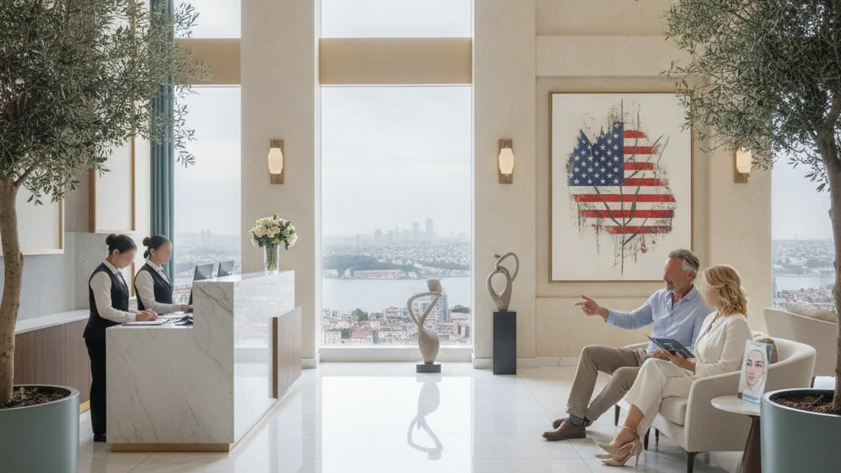 EsteCenter Istanbul medical aesthetics clinic — Your Aesthetic Journey: USA to EsteCenter Istanbul